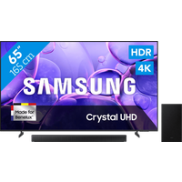 Samsung 65" Crystal UHD U8070F (2025) + Samsung HW-B66CF Zwart